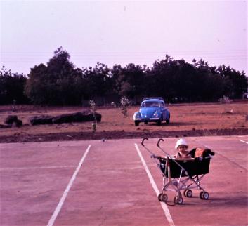 Tennis court at ATC Sokoto May 1978