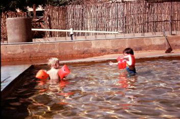 Seventies Diary Sokoto Days swimming at Dogondaji June 1979